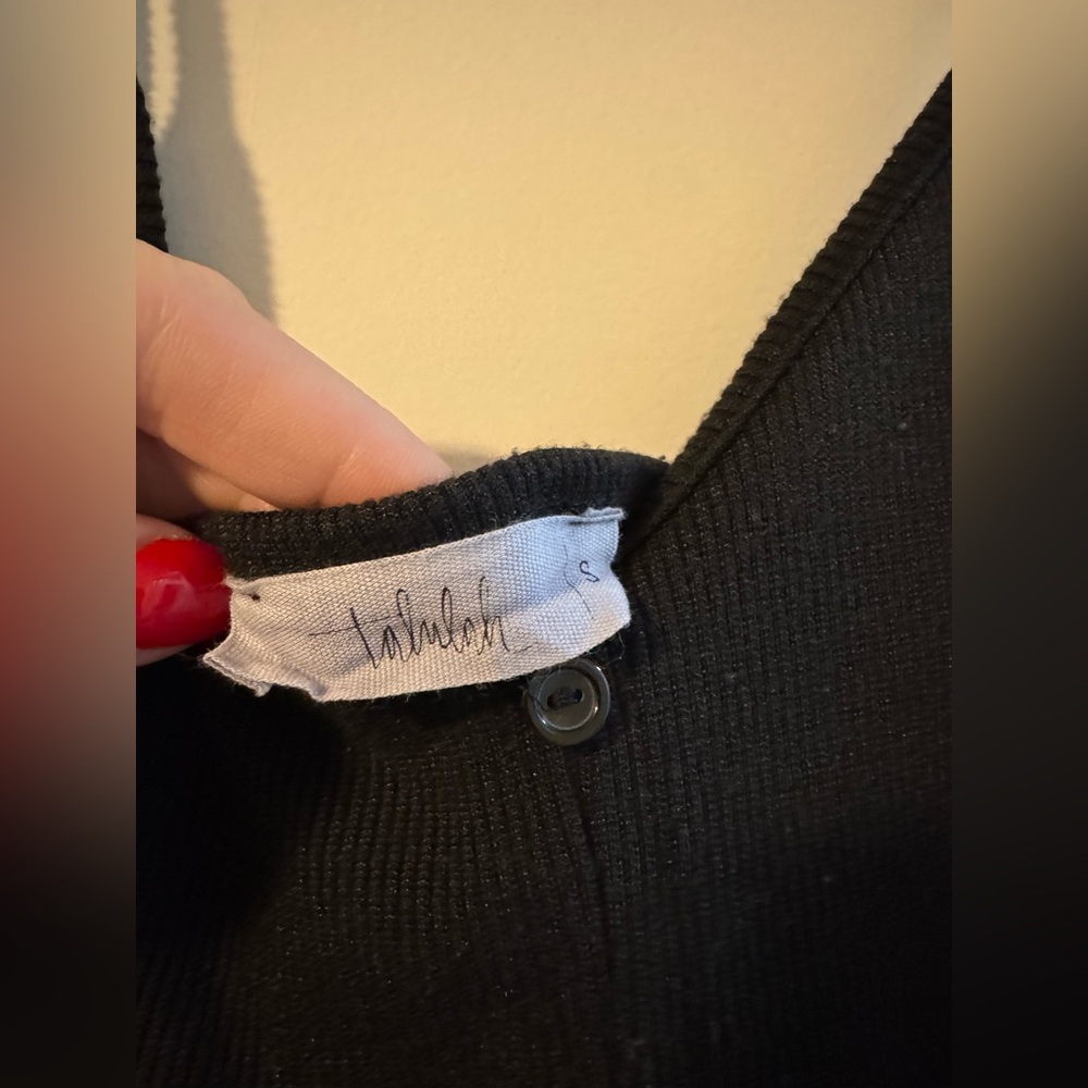 Talulah Ribbed Faux Button Midi Dress - Picture 5 of 5